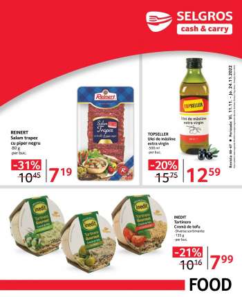 Cataloage Selgros - 11.11.2022 - 24.11.2022.