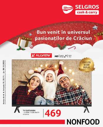 Cataloage Selgros - 25.11.2022 - 08.12.2022.
