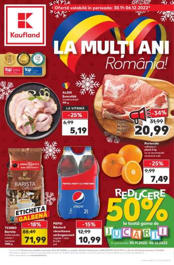 Cataloage Kaufland - 30.11.2022 - 06.12.2022.