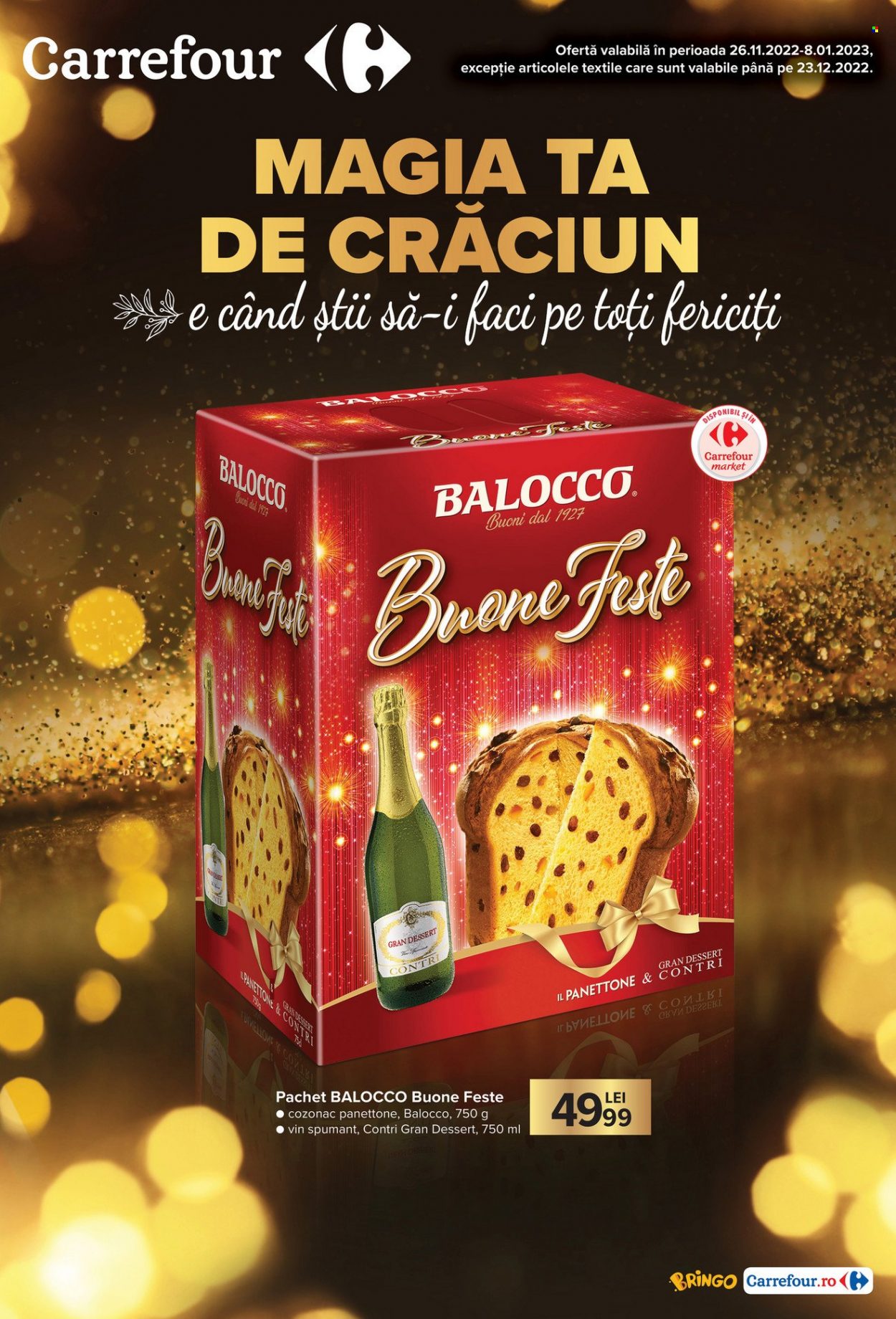 Catalog Carrefour - 26.11.2022 - 08.01.2023. Pagina 1