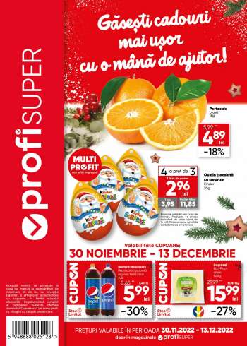 Cataloage Profi Super - 30.11.2022 - 13.12.2022.
