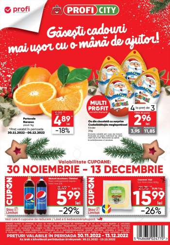 Cataloage Profi City - 30.11.2022 - 13.12.2022.
