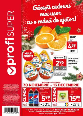 Cataloage Profi Super - 30.11.2022 - 13.12.2022.