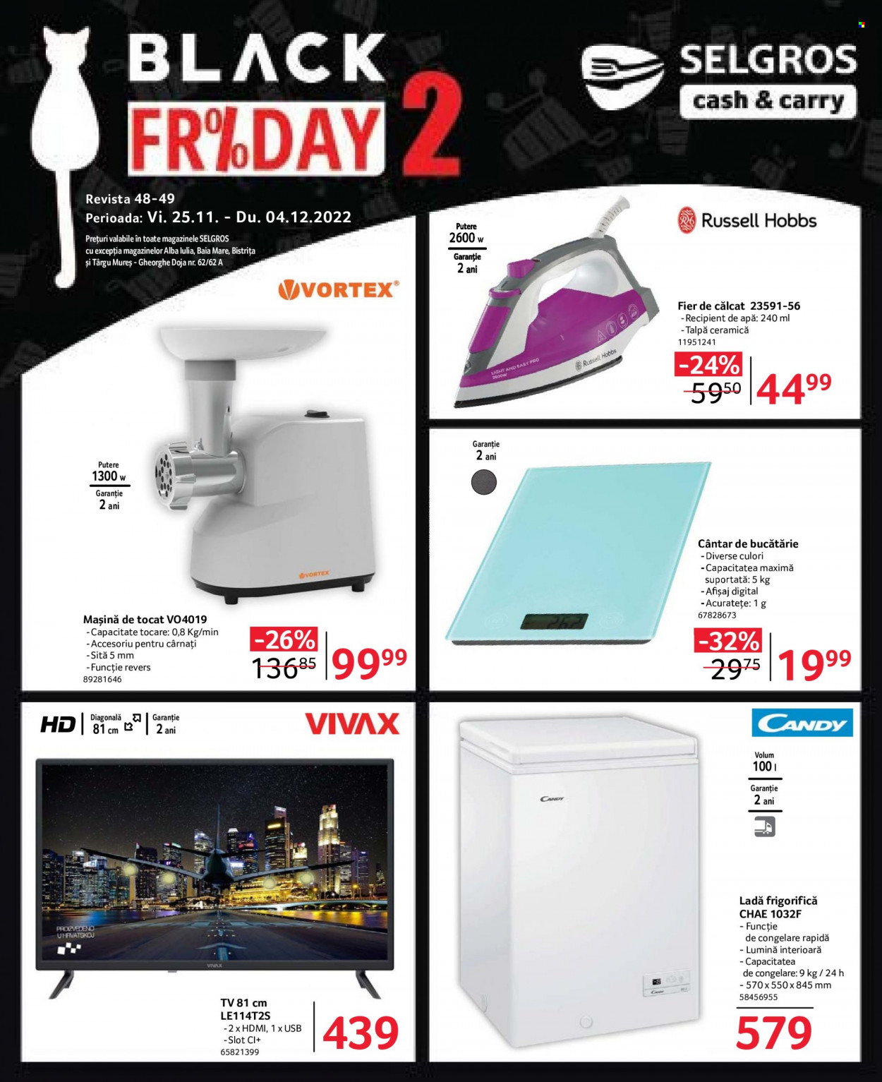 Catalog Selgros - 25.11.2022 - 04.12.2022. Pagina 1