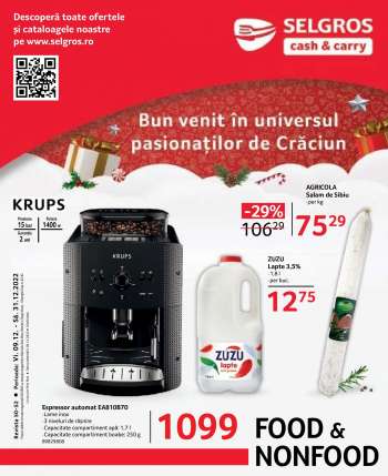 Cataloage Selgros - 09.12.2022 - 31.12.2022.