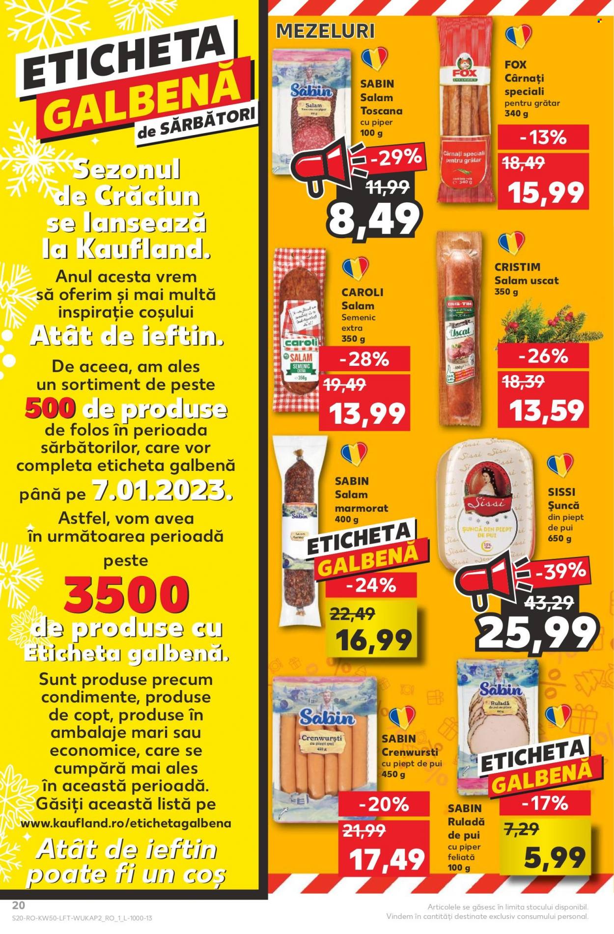 Catalog Kaufland - 14.12.2022 - 20.12.2022. Pagina 20