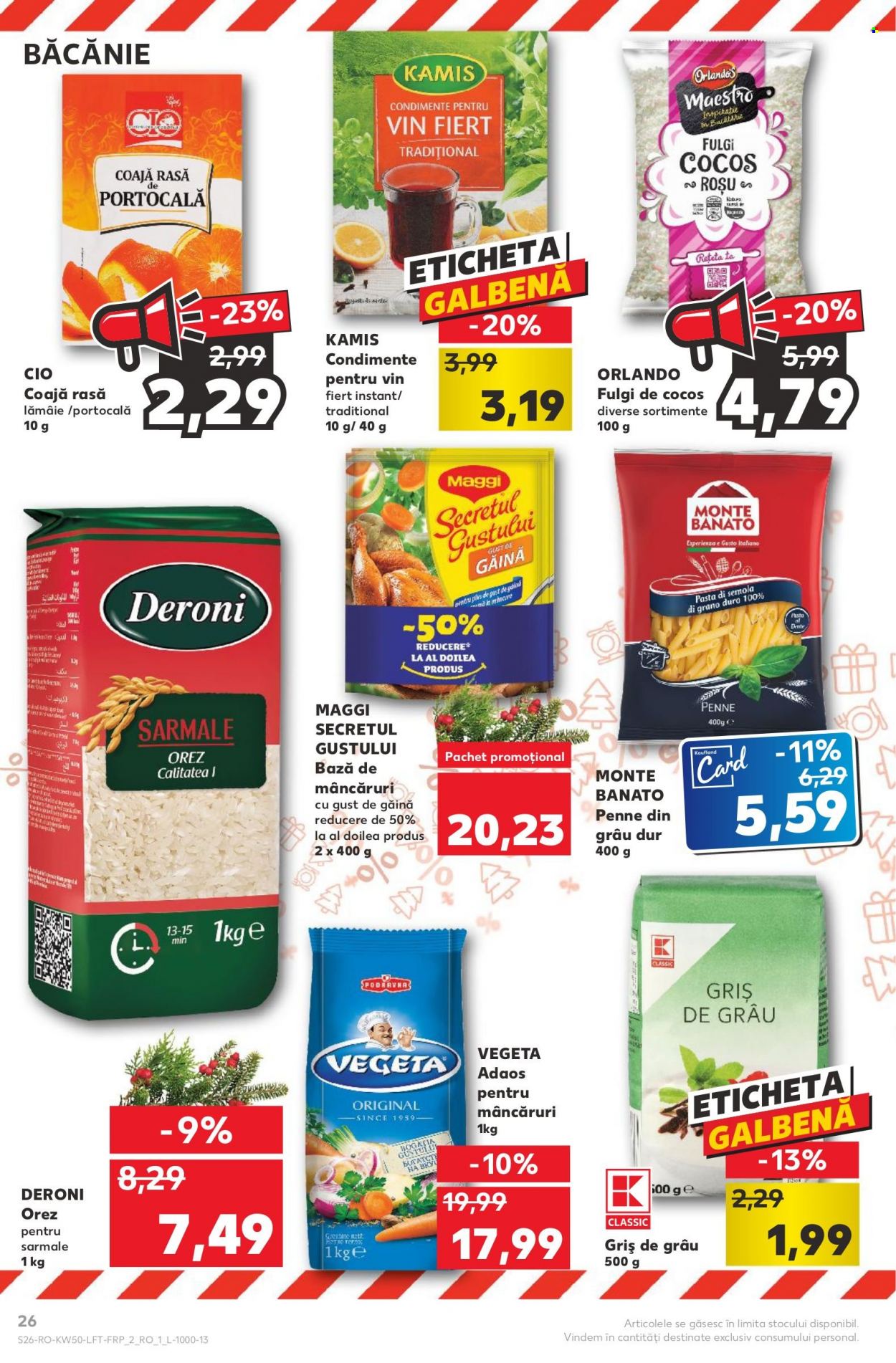 Catalog Kaufland - 14.12.2022 - 20.12.2022. Pagina 26