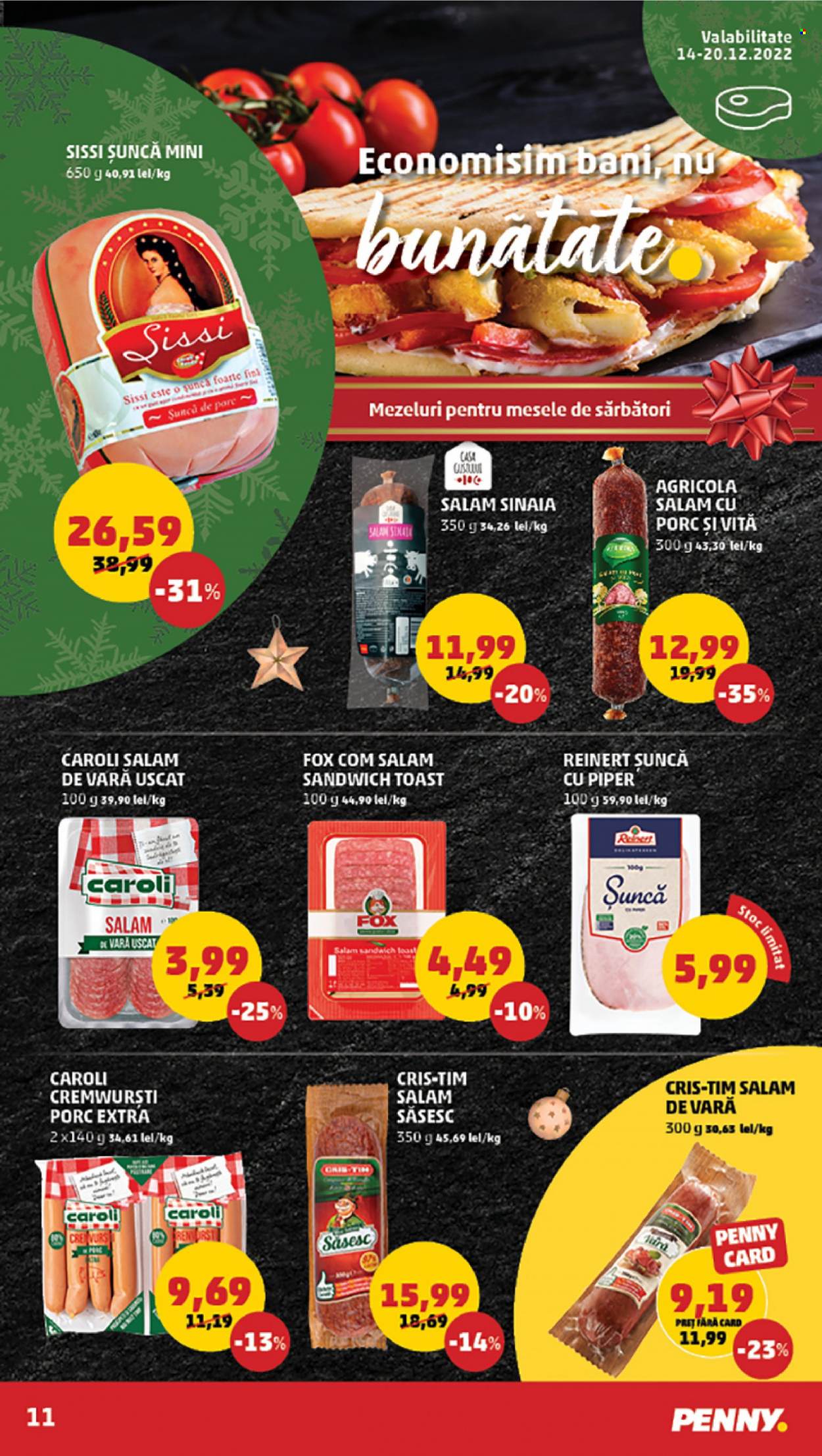 Catalog PENNY - 14.12.2022 - 20.12.2022. Pagina 11