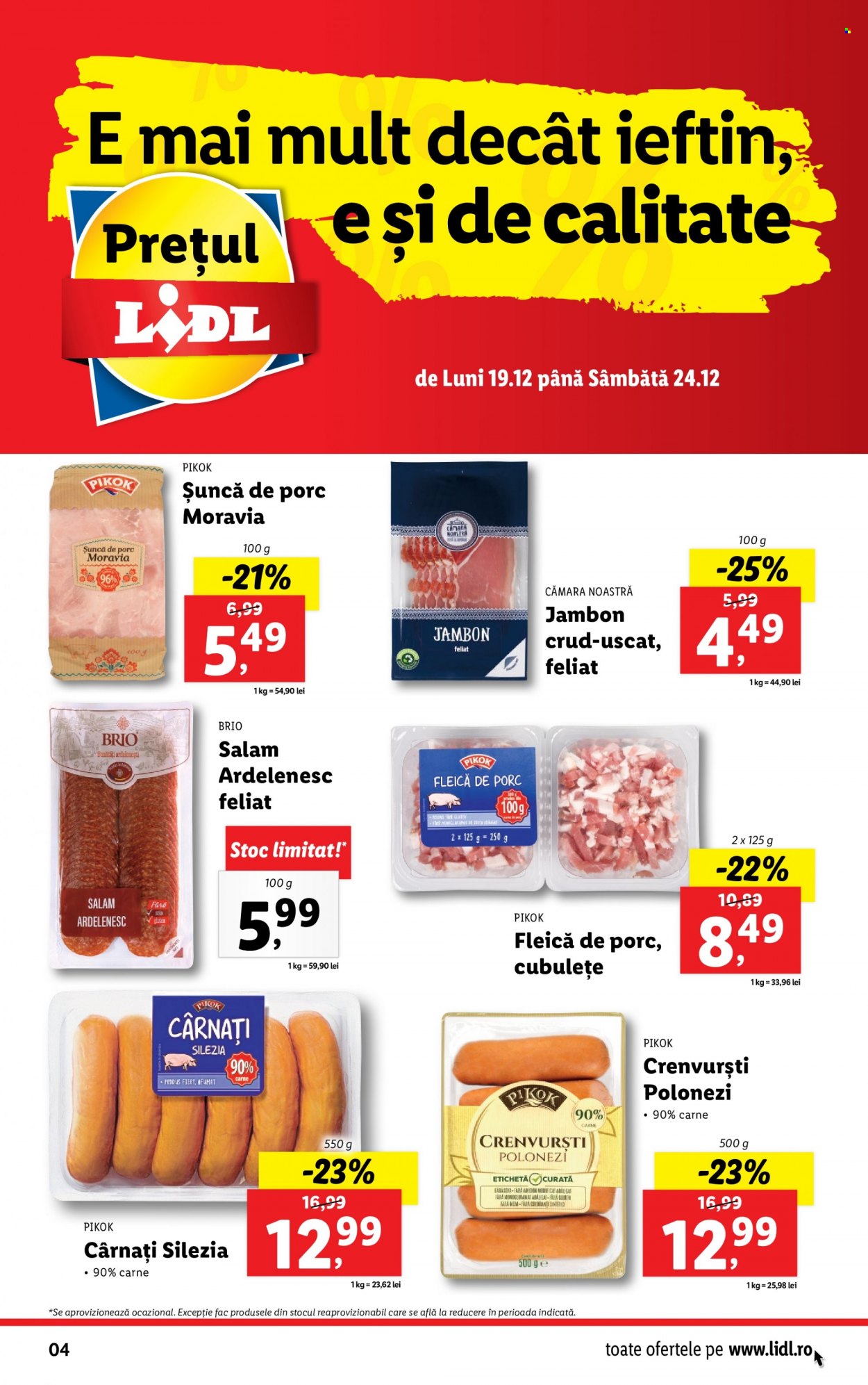 Catalog Lidl - 19.12.2022 - 24.12.2022. Pagina 4