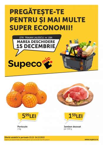 Cataloage Supeco - 15.12.2022 - 24.12.2022.