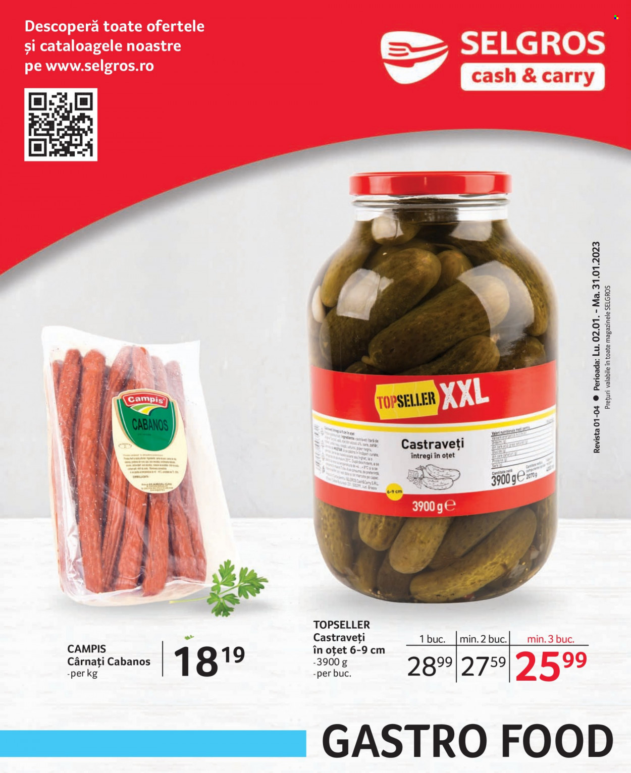 Catalog Selgros - 02.01.2023 - 31.01.2023. Pagina 1
