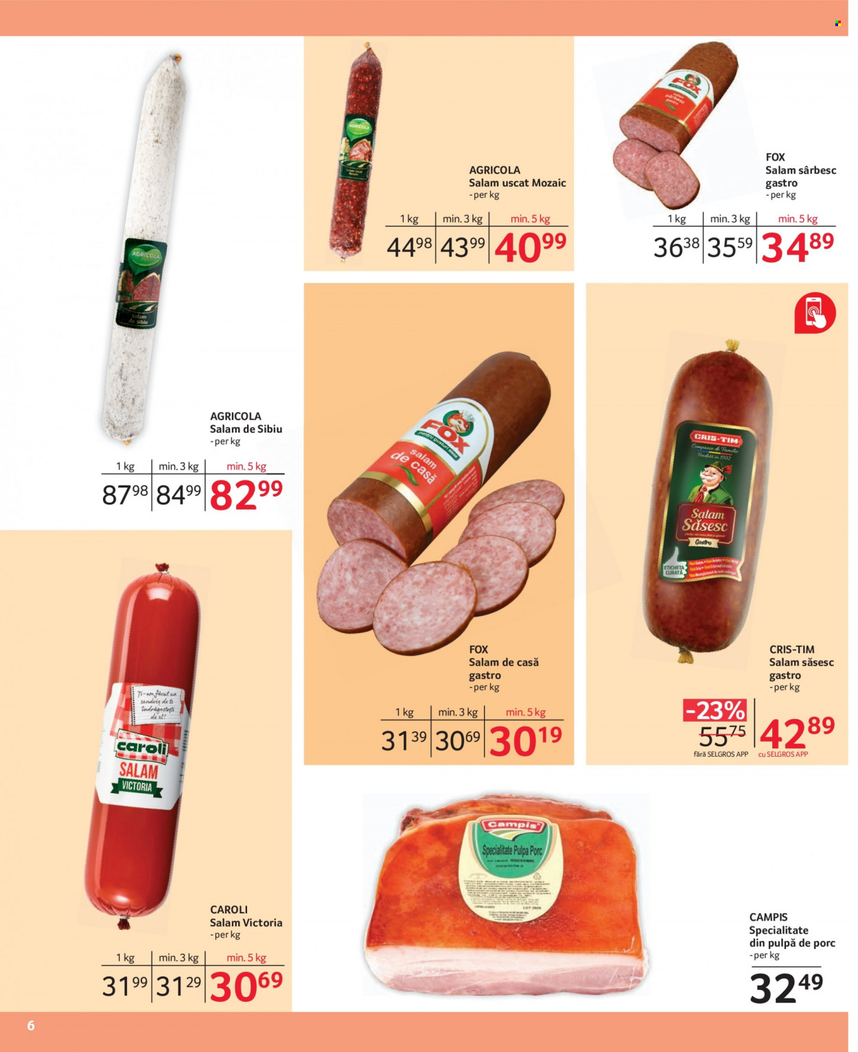 Catalog Selgros - 02.01.2023 - 31.01.2023. Pagina 6