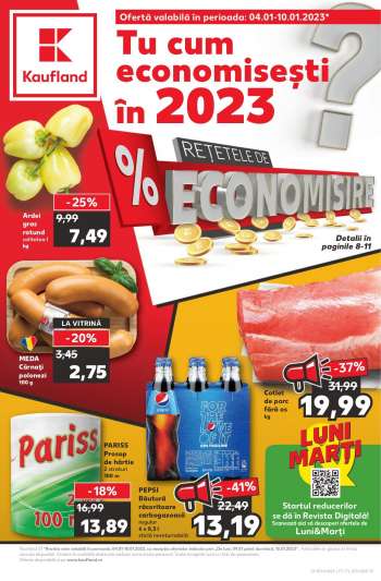 Cataloage Kaufland - 04.01.2023 - 10.01.2023.