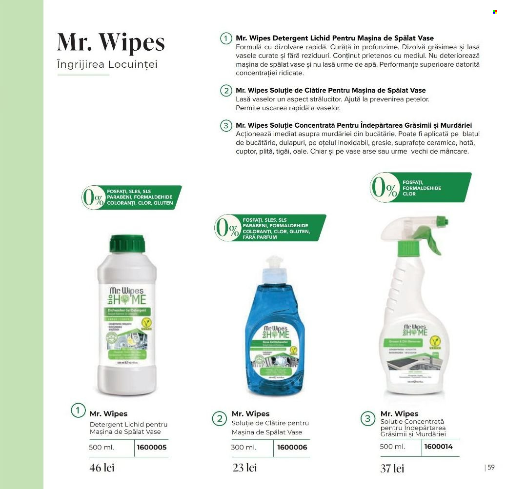 thumbnail - Cataloage Farmasi - Produse în vânzare - detergent, detergent lichid, soluție de clătire. Pagina 144.