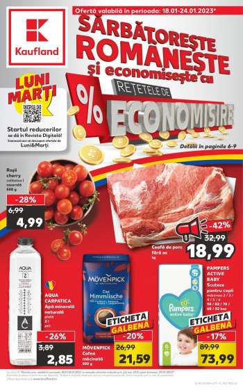 Cataloage Kaufland - 18.01.2023 - 24.01.2023.