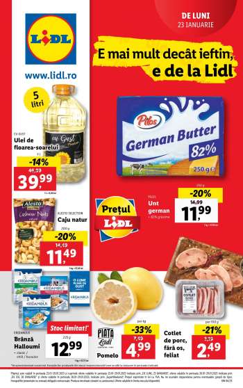 Cataloage Lidl - 23.01.2023 - 29.01.2023.
