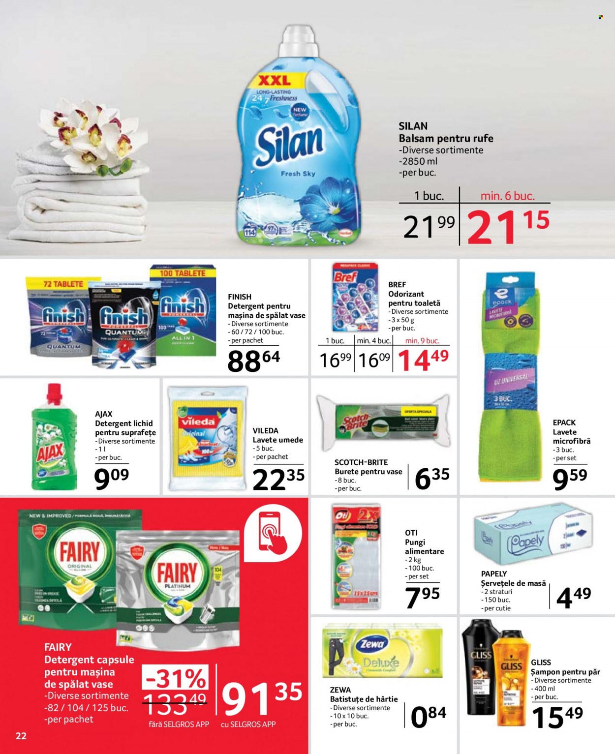 Catalog Selgros - 20.01.2023 - 02.02.2023. Pagina 22