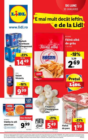 Cataloage Lidl - 30.01.2023 - 05.02.2023.