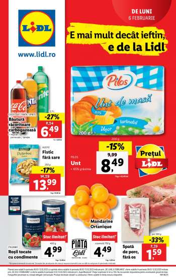 Cataloage Lidl - 06.02.2023 - 12.02.2023.