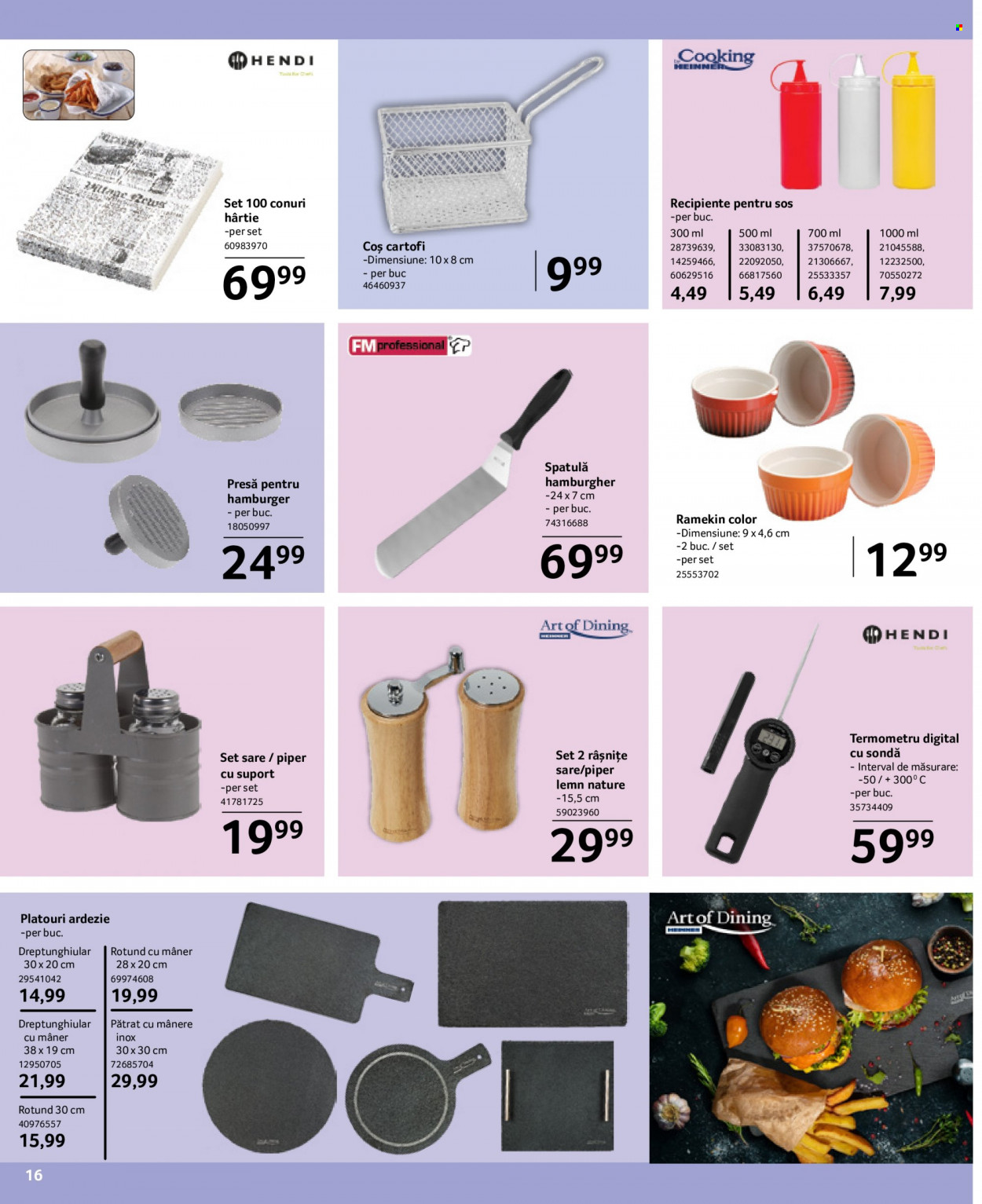 thumbnail - Cataloage Selgros - 01.02.2023 - 15.03.2023 - Produse în vânzare - cartofi, termometru, spatulă. Pagina 16.