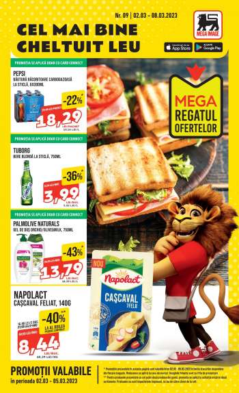 Leták Mega Image - 2.3.2023 - 8.3.2023.