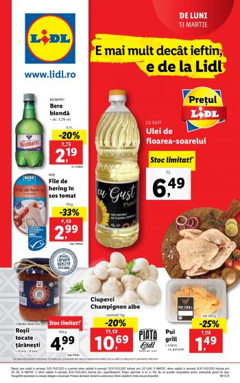 Cataloage Lidl - 13.03.2023 - 19.03.2023.