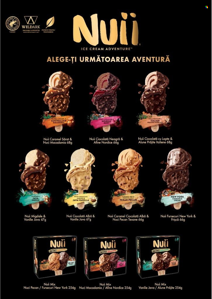 thumbnail - Cataloage Mega Image - 23.02.2023 - 29.03.2023 - Produse în vânzare - afine, înghețată, ciocolată, ciocolată neagră, cookies, fursecuri, cacao, macadamia, migdale. Pagina 48.