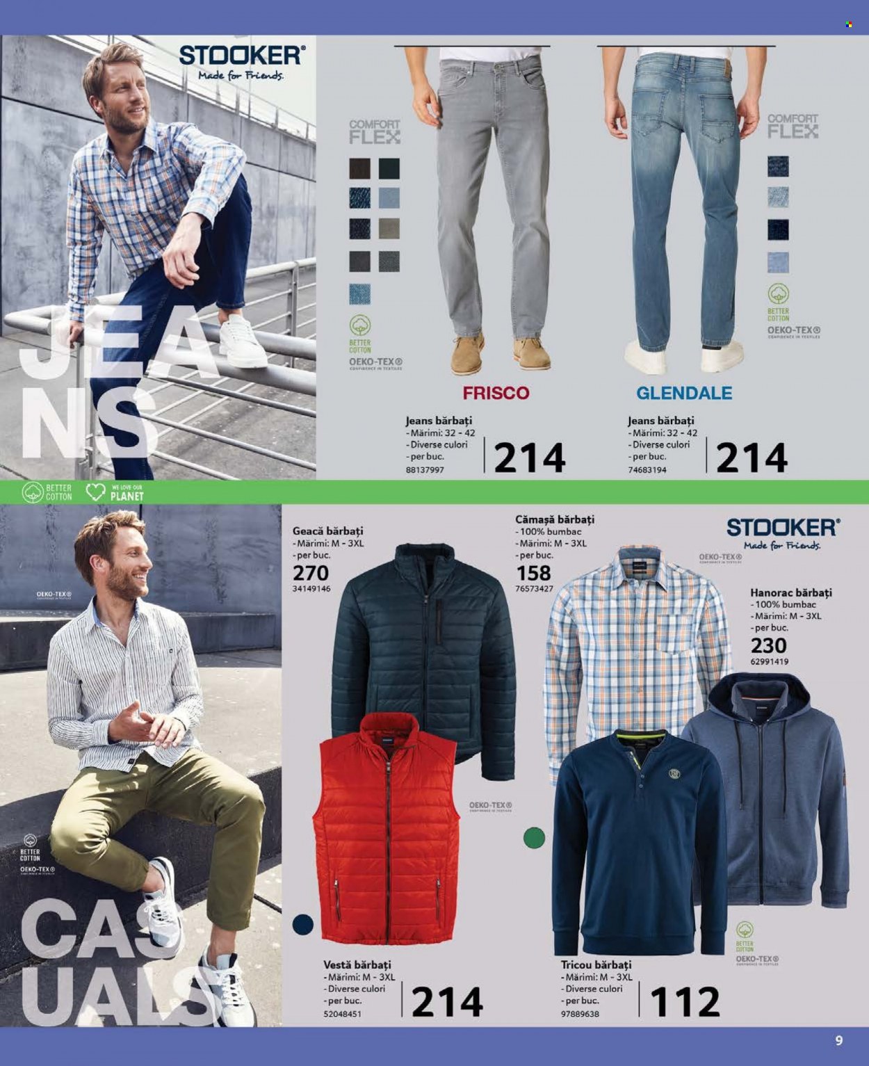 thumbnail - Cataloage Selgros - 17.03.2023 - 13.04.2023 - Produse în vânzare - geacă, jeans, camasa, tricou, hanorac, vestă. Pagina 9.
