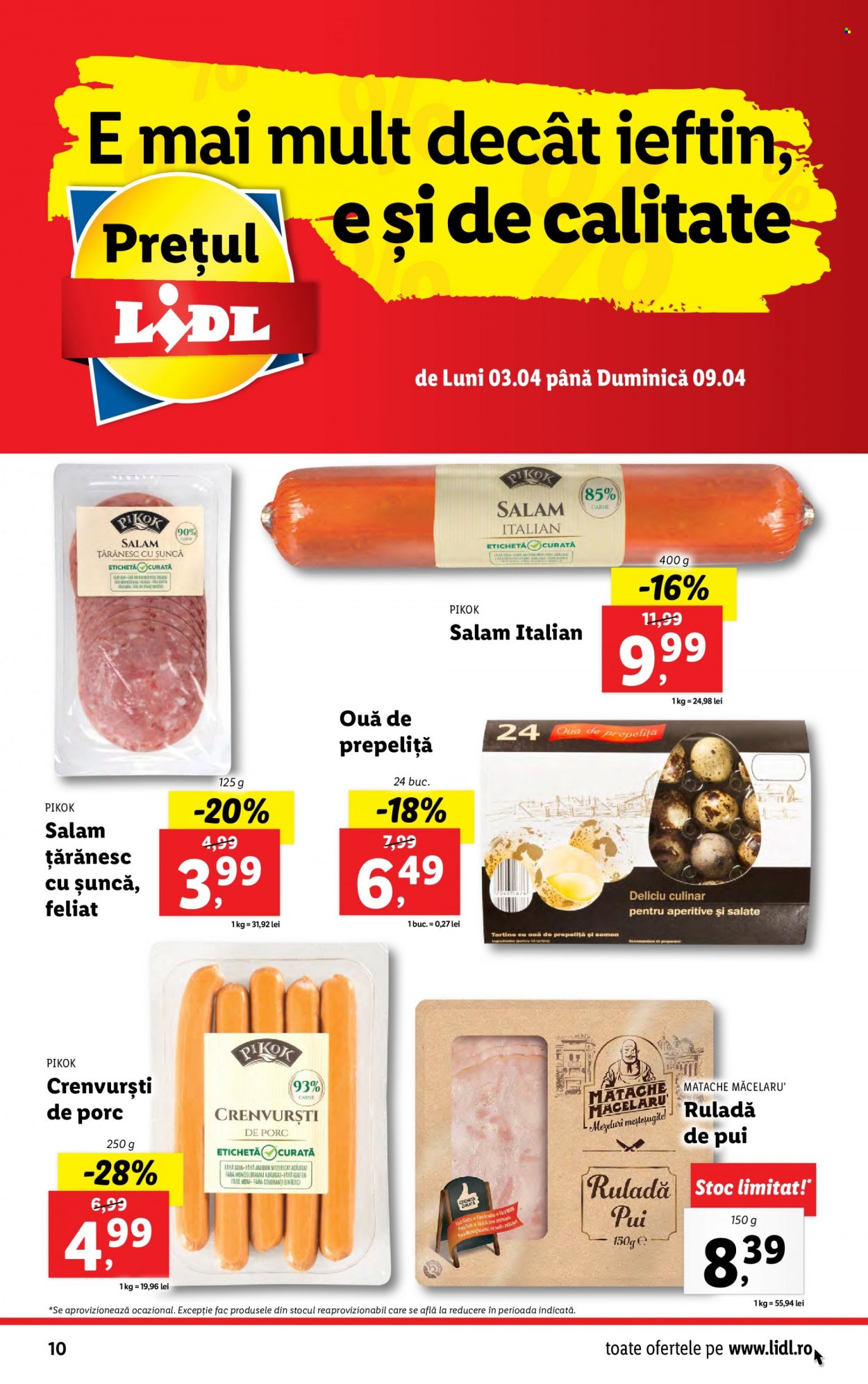 Catalog Lidl - 03.04.2023 - 09.04.2023. Pagina 10