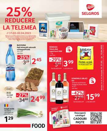 Cataloage Selgros - 31.03.2023 - 13.04.2023.