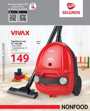 Cataloage Selgros - 31.03.2023 - 13.04.2023.