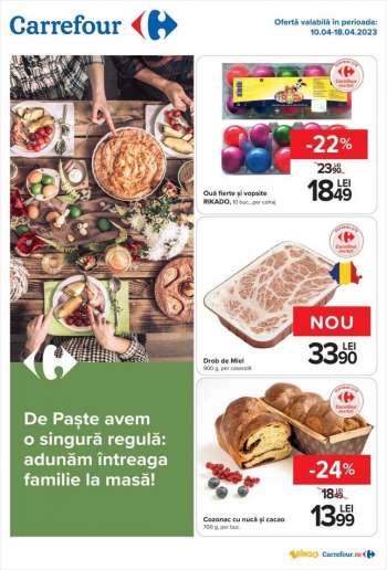Cataloage Carrefour - 10.04.2023 - 18.04.2023.