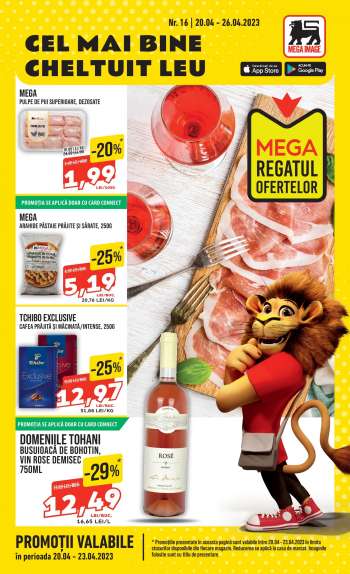 Cataloage Mega Image - 20.04.2023 - 26.04.2023.