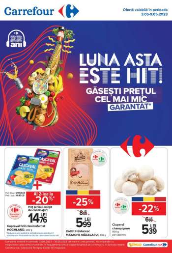 Cataloage Carrefour - 03.05.2023 - 09.05.2023.