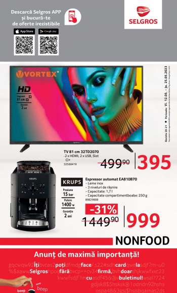 Cataloage Selgros - 12.05.2023 - 25.05.2023.