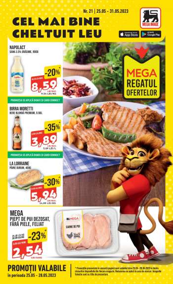 Cataloage Mega Image - 25.05.2023 - 31.05.2023.