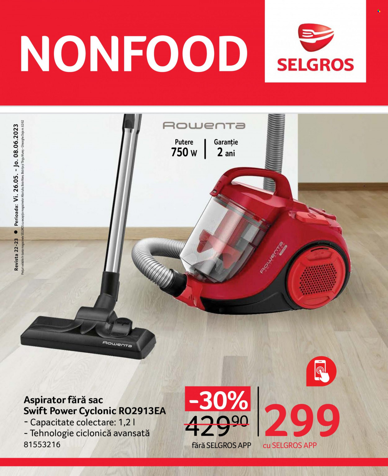 Catalog Selgros - 26.05.2023 - 08.06.2023. Pagina 1