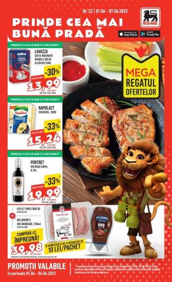 Cataloage Mega Image - 01.06.2023 - 07.06.2023.