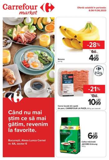 Cataloage Carrefour - 08.06.2023 - 11.06.2023.