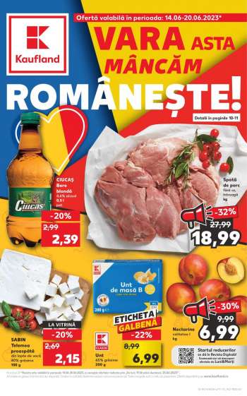 Cataloage Kaufland - 14.06.2023 - 20.06.2023.