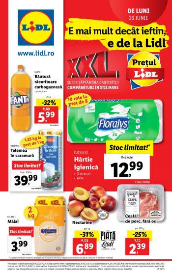 Cataloage Lidl - 26.06.2023 - 02.07.2023.