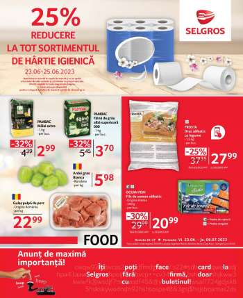 Cataloage Selgros - 23.06.2023 - 06.07.2023.