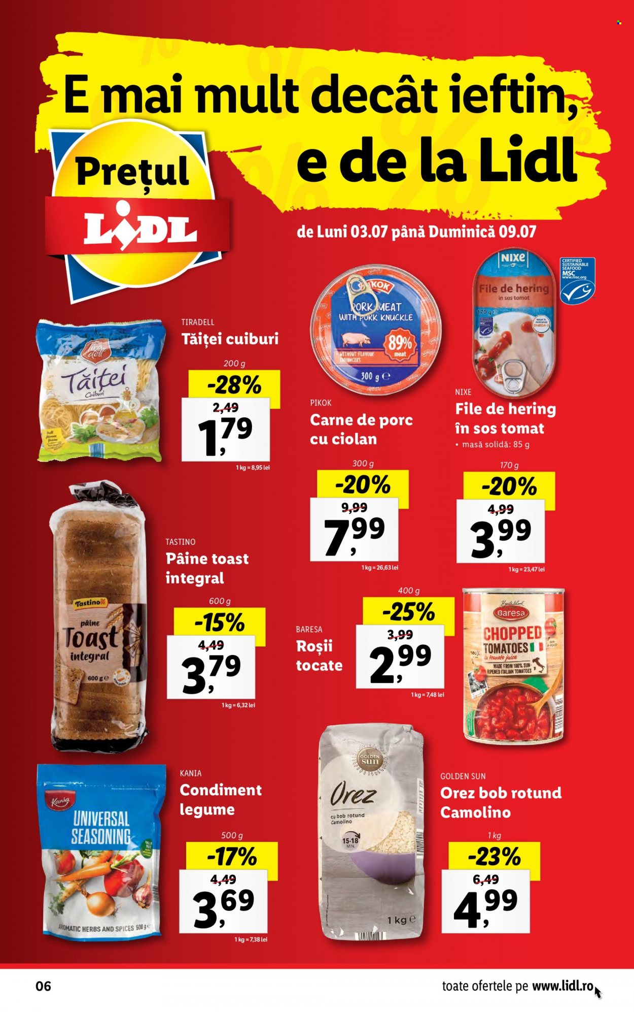 Catalog Lidl - 03.07.2023 - 09.07.2023. Pagina 6