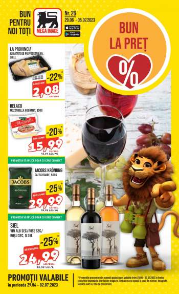 Cataloage Mega Image - 29.06.2023 - 05.07.2023.