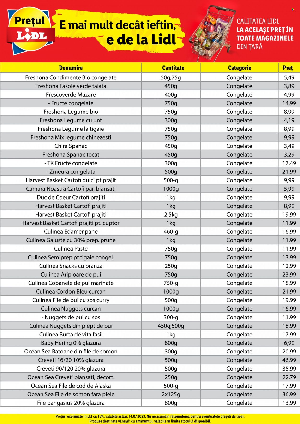 Catalog Lidl - 14.07.2023 - 14.07.2023. Pagina 17