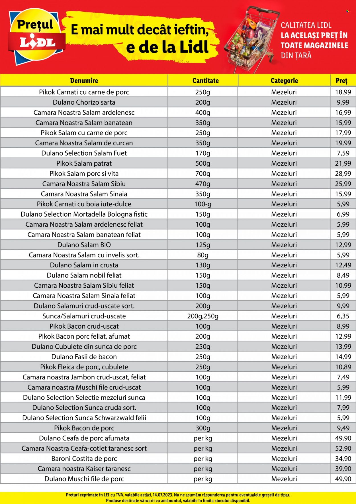 Catalog Lidl - 14.07.2023 - 14.07.2023. Pagina 43