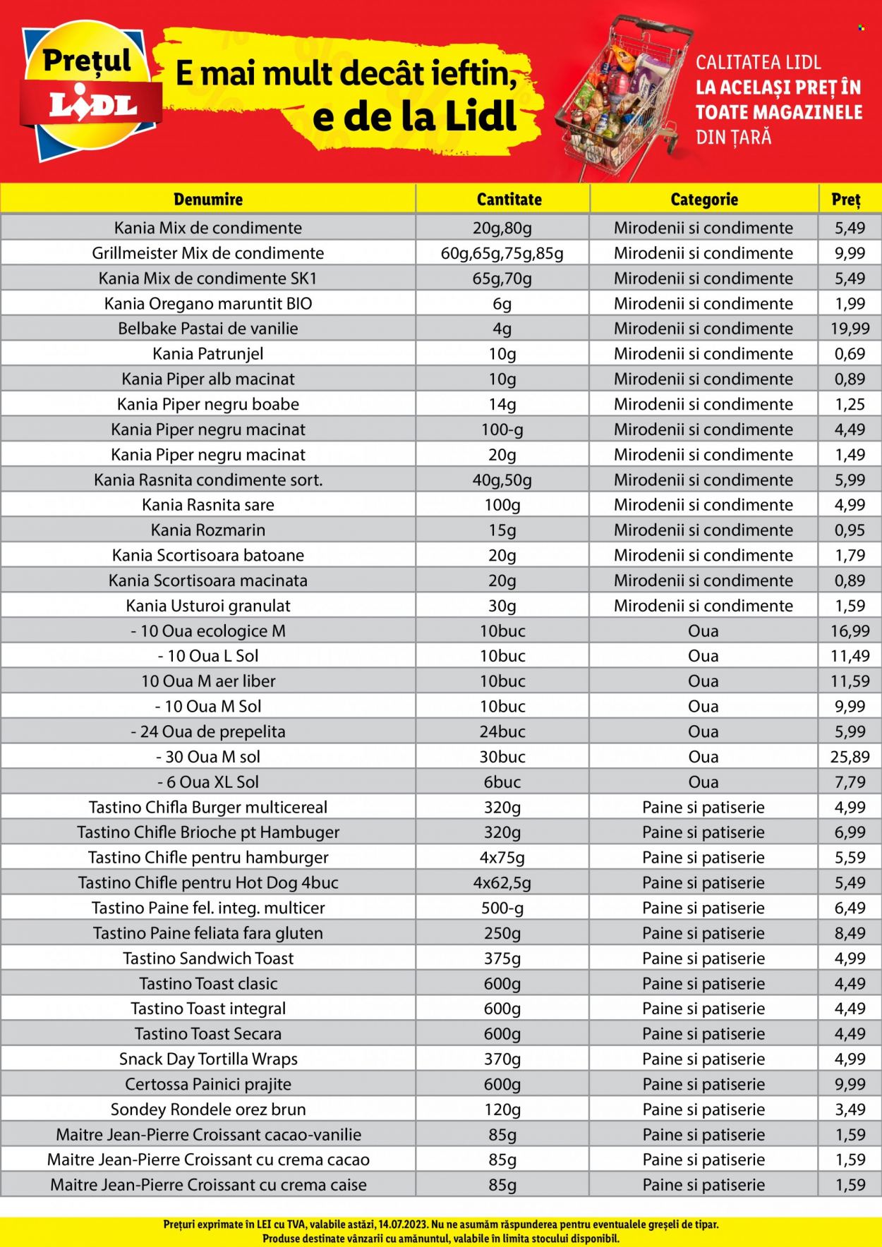 Catalog Lidl - 14.07.2023 - 14.07.2023. Pagina 46