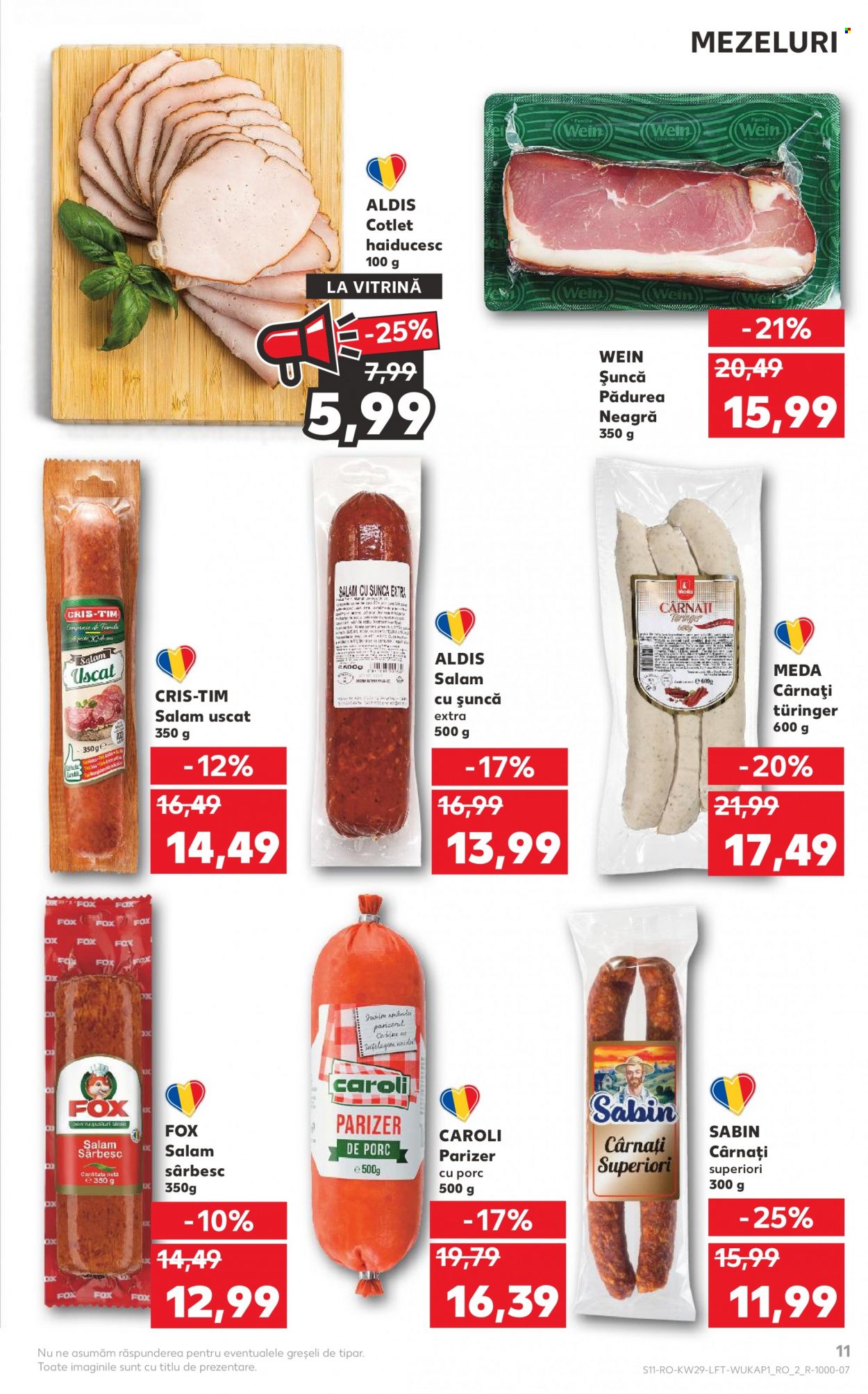 Catalog Kaufland - 19.07.2023 - 25.07.2023. Pagina 11