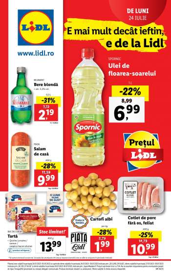 Cataloage Lidl - 24.07.2023 - 30.07.2023.