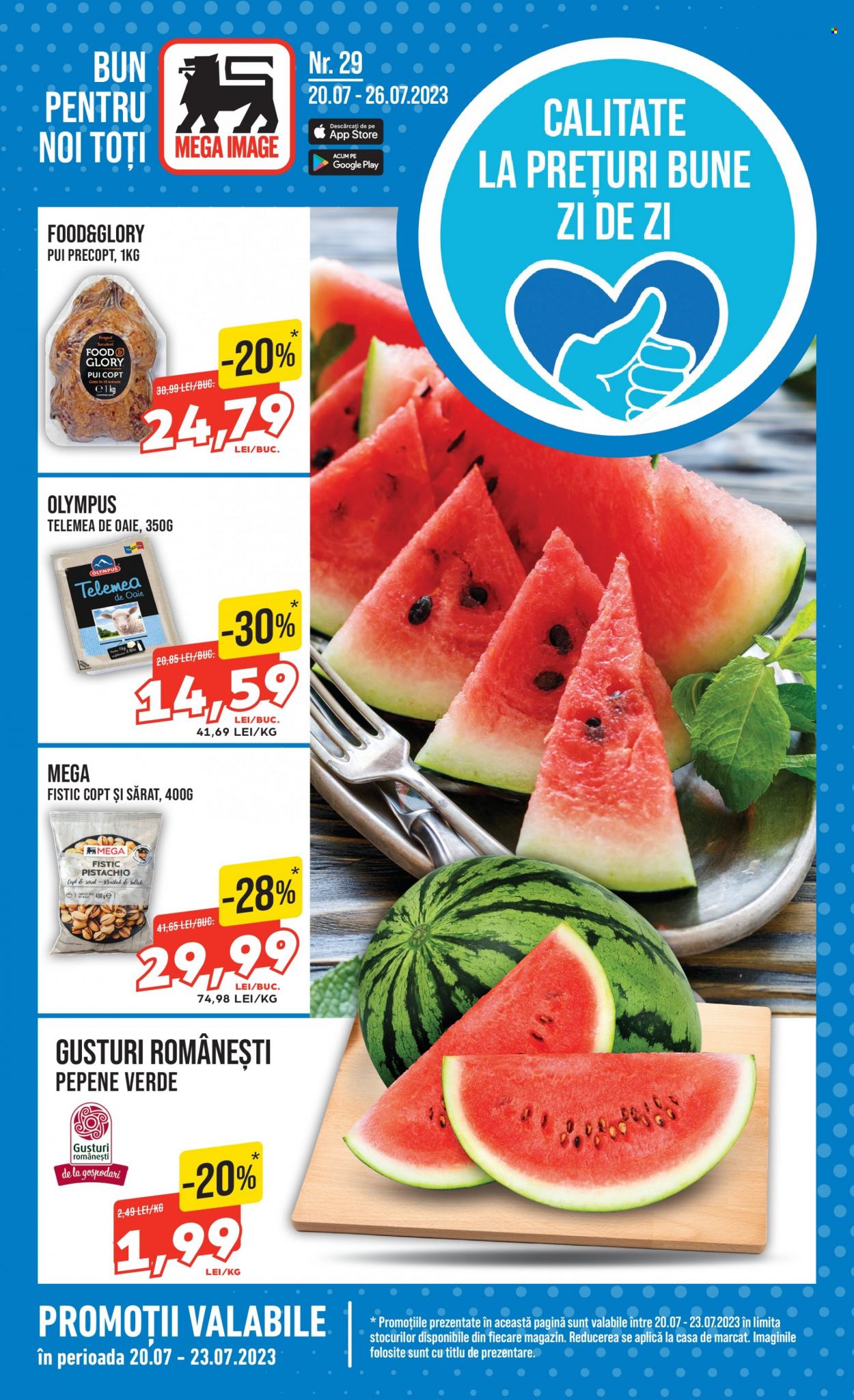 Catalog Mega Image - 20.07.2023 - 26.07.2023. Pagina 1